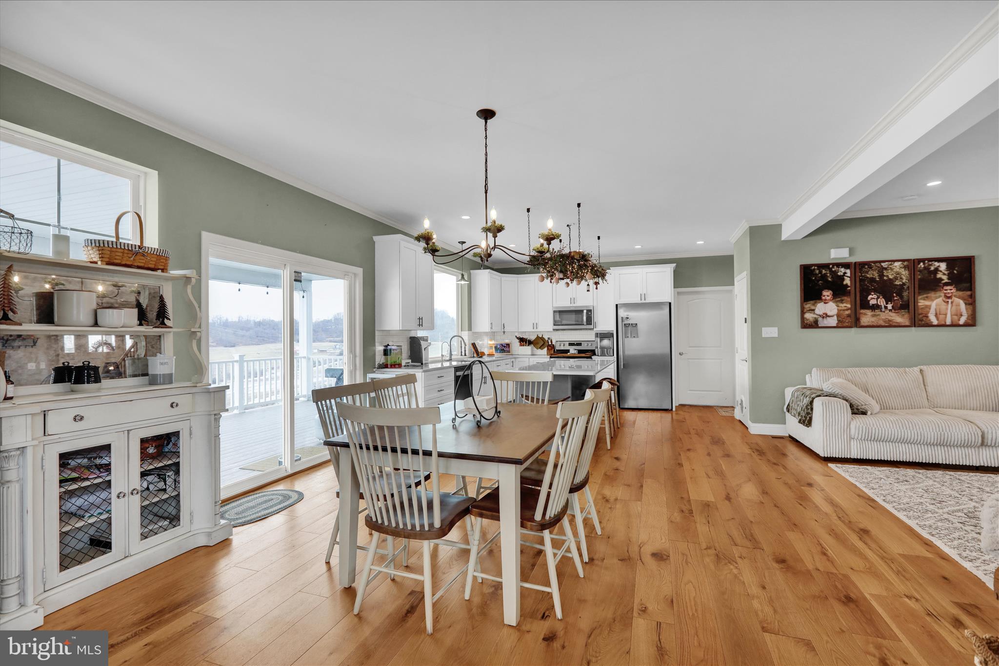 120 Great Bend Way Reading, PA 19608 - Photo 12 of 52 a view of a dining room with furniture window and wooden floor