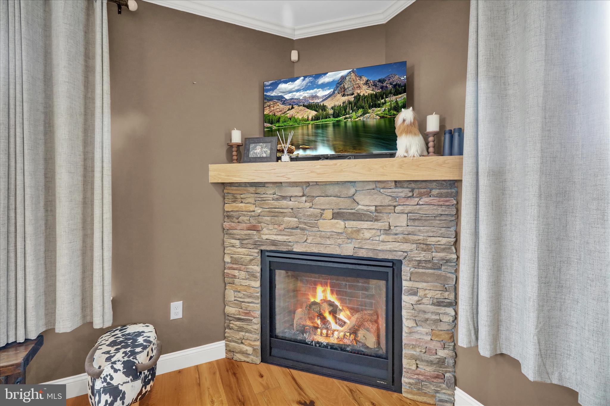 120 Great Bend Way Reading, PA 19608 - Photo 16 of 52 a living room with furniture and a fireplace