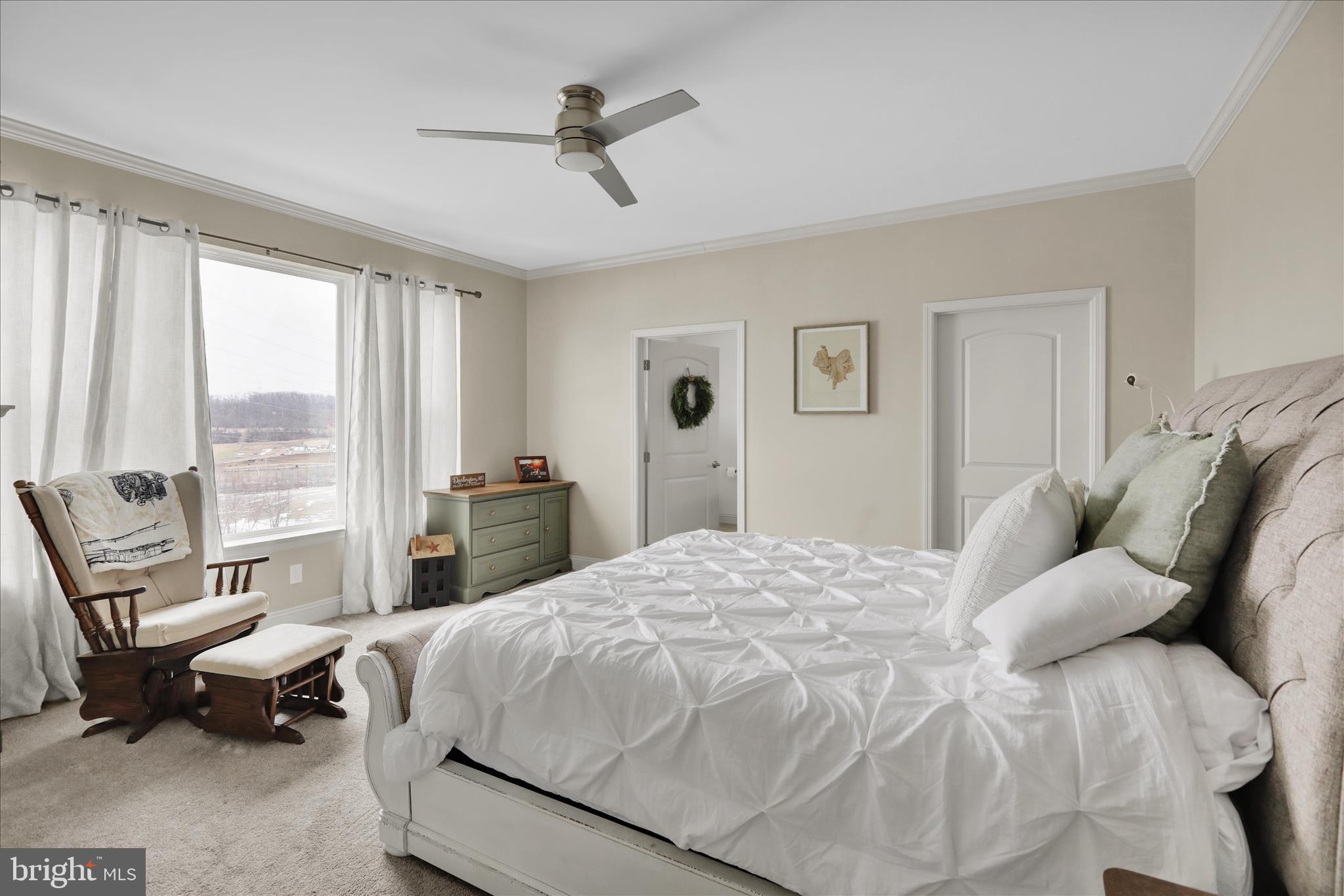 120 Great Bend Way Reading, PA 19608 - Photo 18 of 52 a bed sitting in a bedroom next to a window