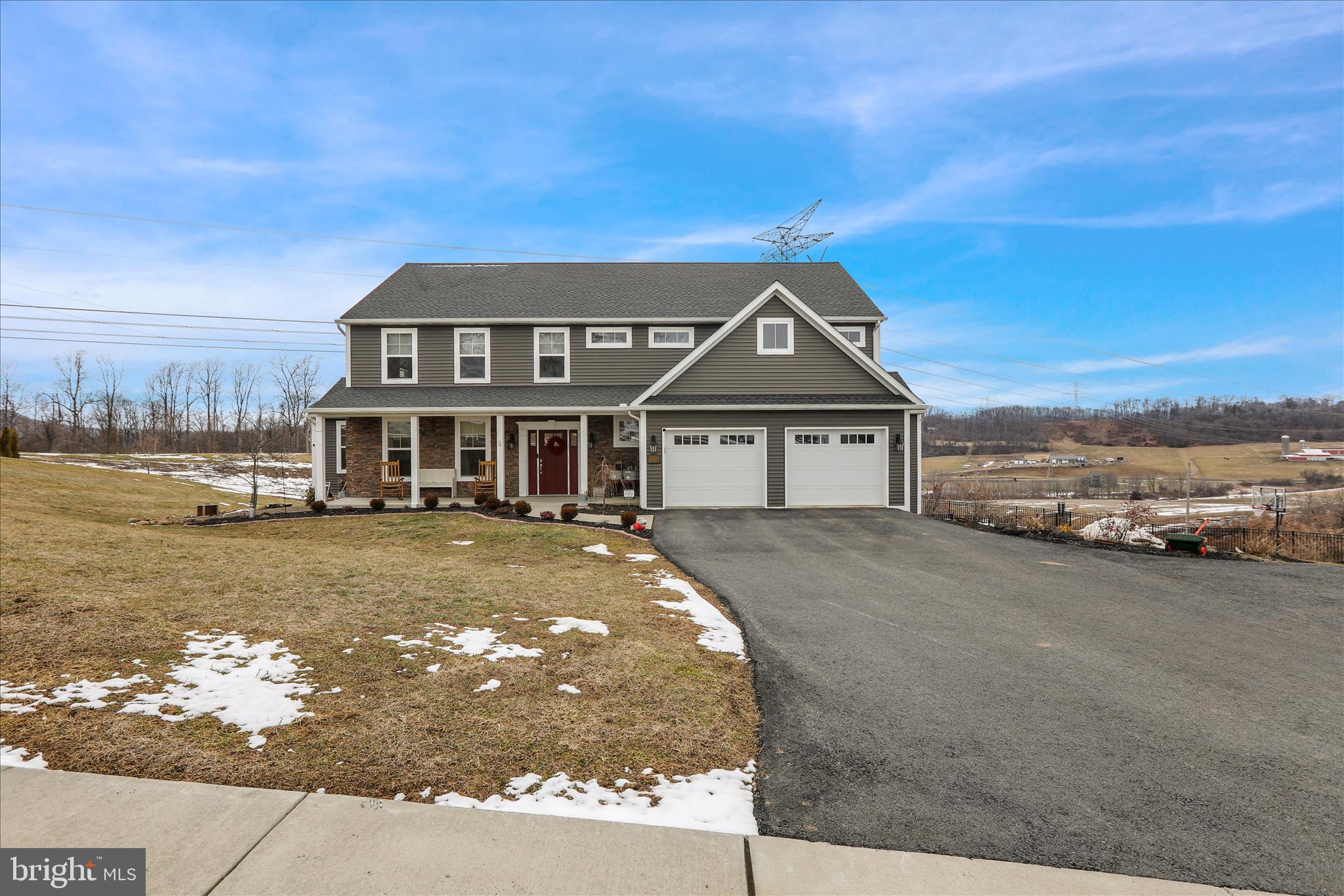 120 Great Bend Way Reading, PA 19608 - Photo 2 of 52 a view of a big house with a big yard
