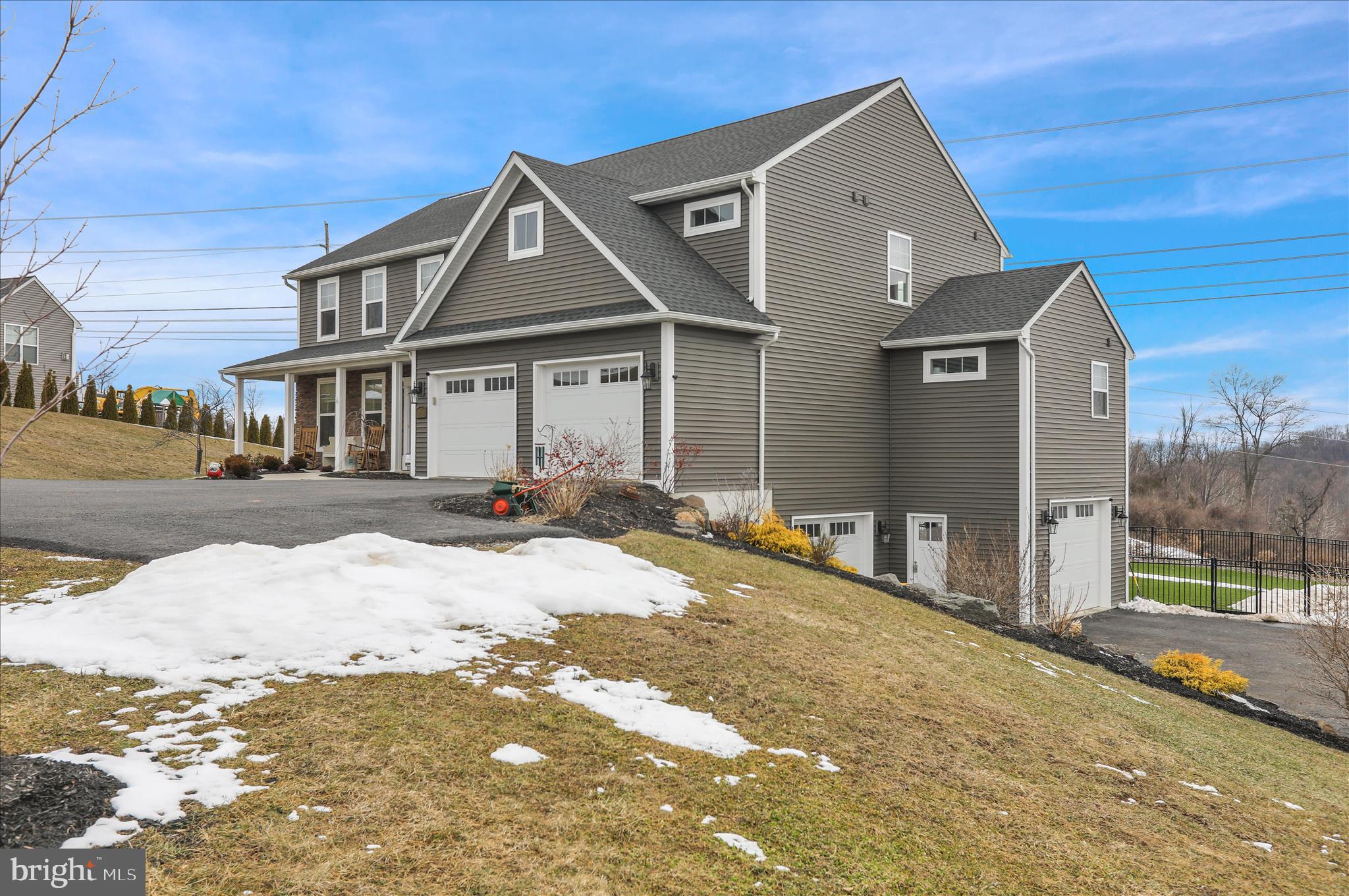 120 Great Bend Way Reading, PA 19608 - Photo 4 of 52 a front view of a house with a yard