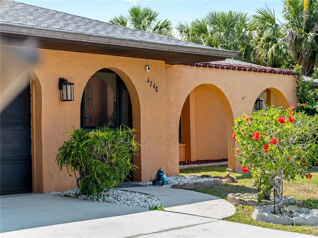 a view of a door and an entryway