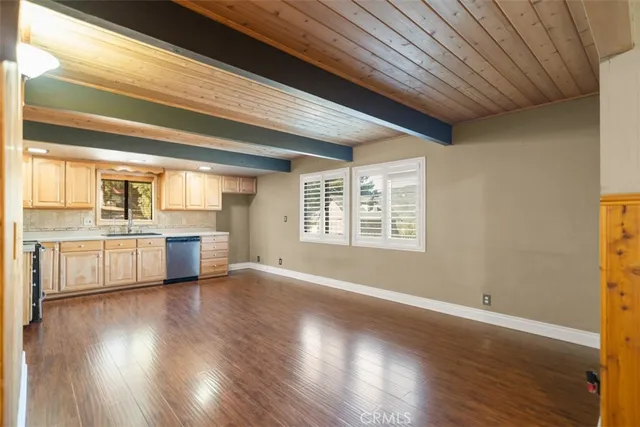 a room with furniture and window