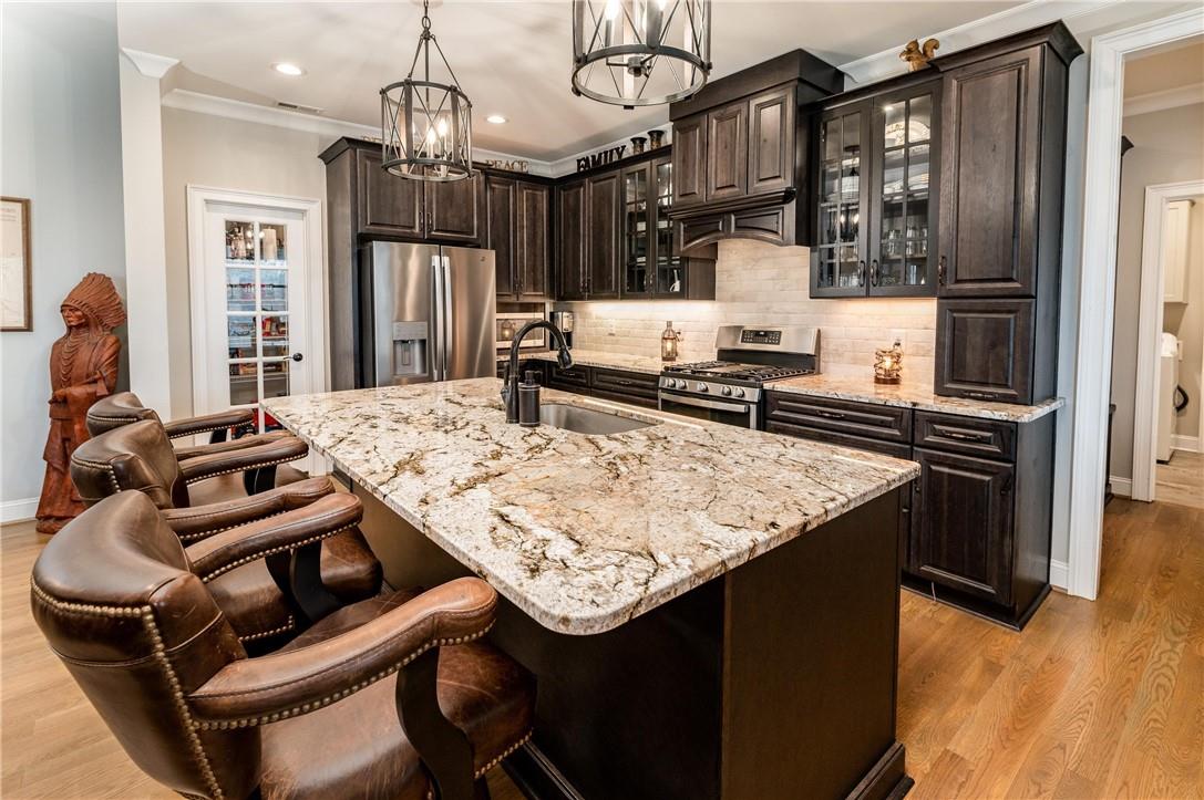 8486 Monbo Road Catawba, NC 28609 - Photo 11 of 48 a kitchen with a counter top space appliances and cabinets