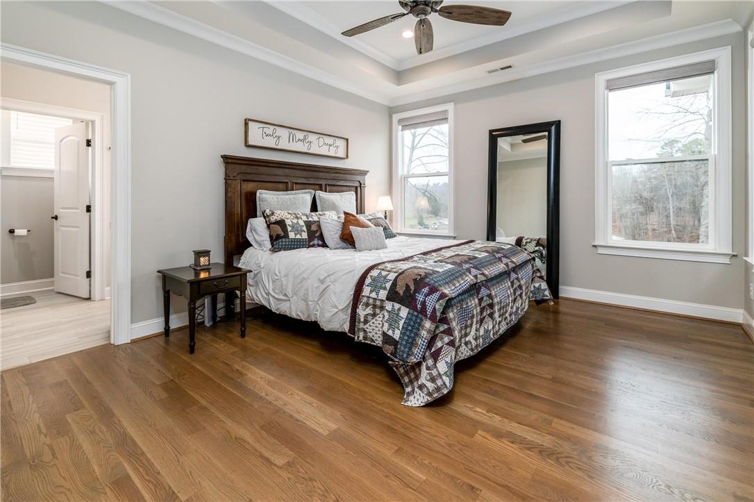 8486 Monbo Road Catawba, NC 28609 - Photo 17 of 48 a bedroom with a bed and a window