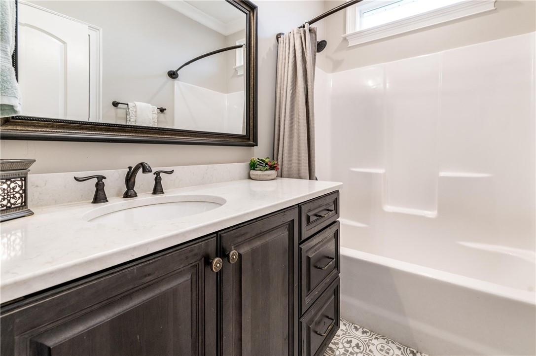 8486 Monbo Road Catawba, NC 28609 - Photo 24 of 48 a bathroom with a sink and a mirror