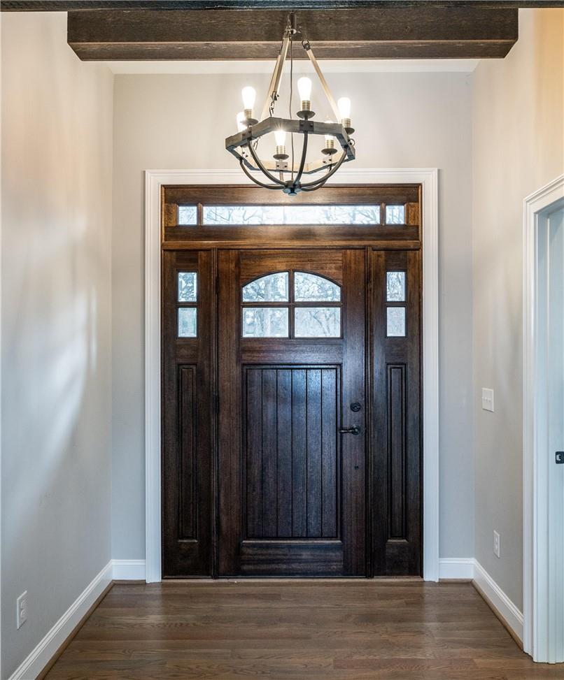 8486 Monbo Road Catawba, NC 28609 - Photo 7 of 48 a view of a hallway with wooden floor