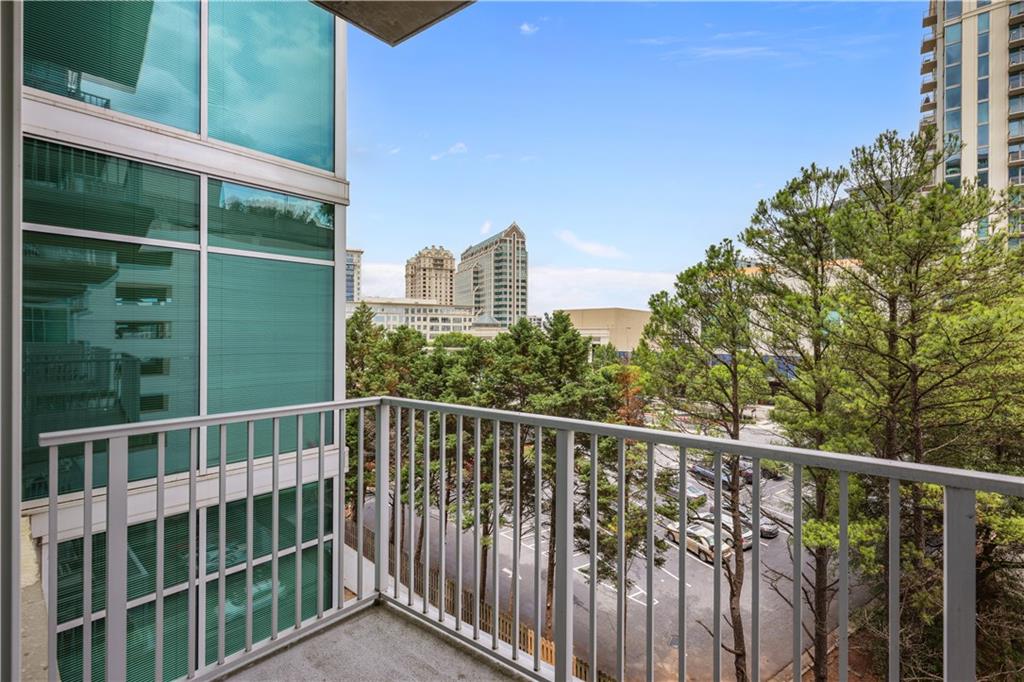 250 Pharr Road Northeast, Unit 606 Atlanta, GA 30305 - Photo 10 of 31 a view of a balcony