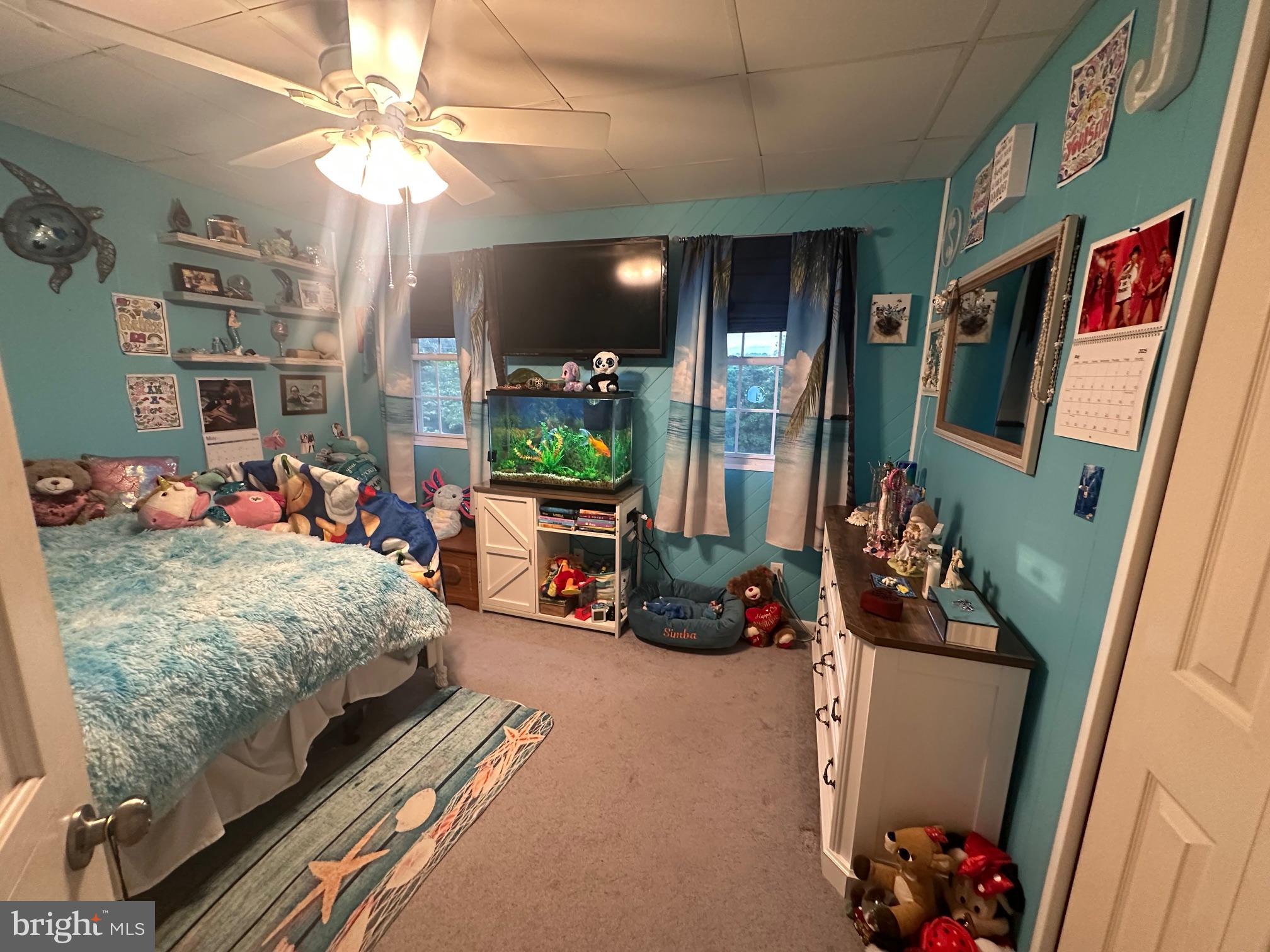 101 Michael Street Buena, NJ 08310 - Photo 12 of 28 a bedroom with furniture and a flat screen tv