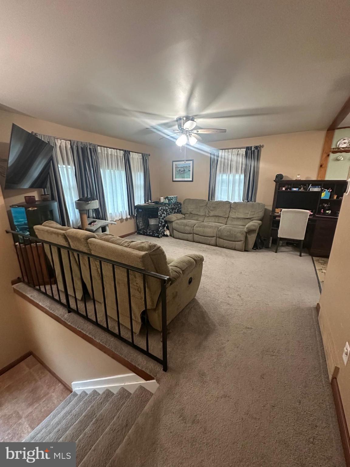 101 Michael Street Buena, NJ 08310 - Photo 4 of 28 a bedroom with furniture and a ceiling fan