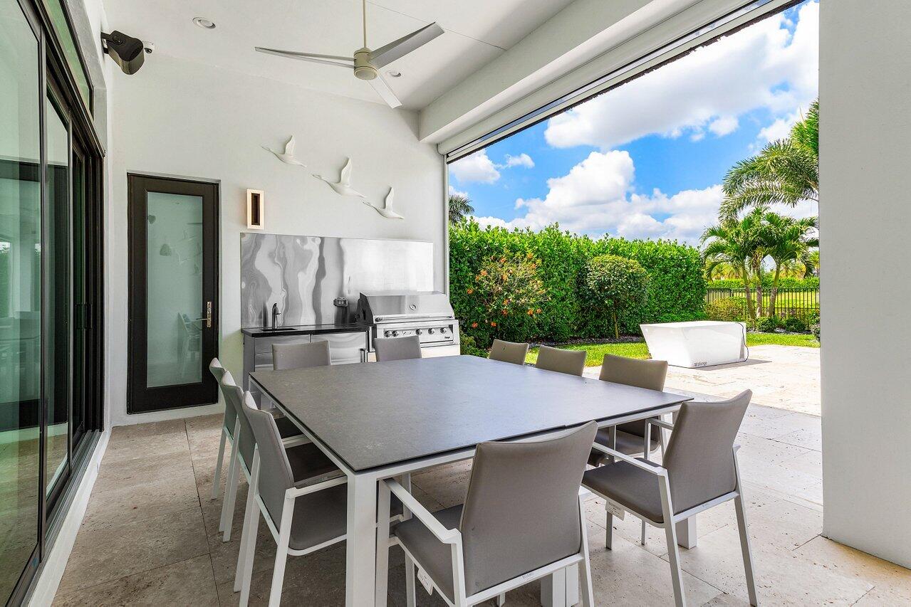 9723 Chianti Classico Terrace Boca Raton, FL 33496 - Photo 60 of 78 Covered Patio With Motorized Screens