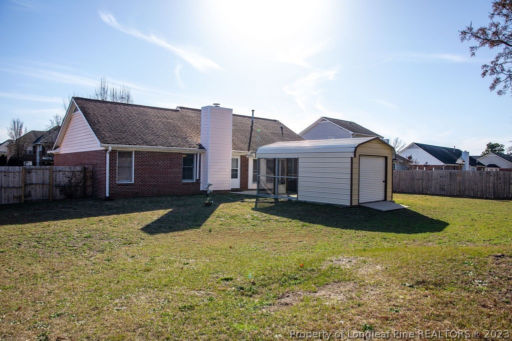 5804 Bibar Road Fayetteville, NC 28304 - Photo 37 of 37 a view of a house with a yard