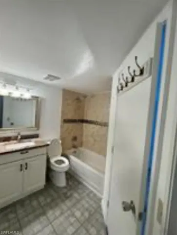 a view of small space with racks on the wall