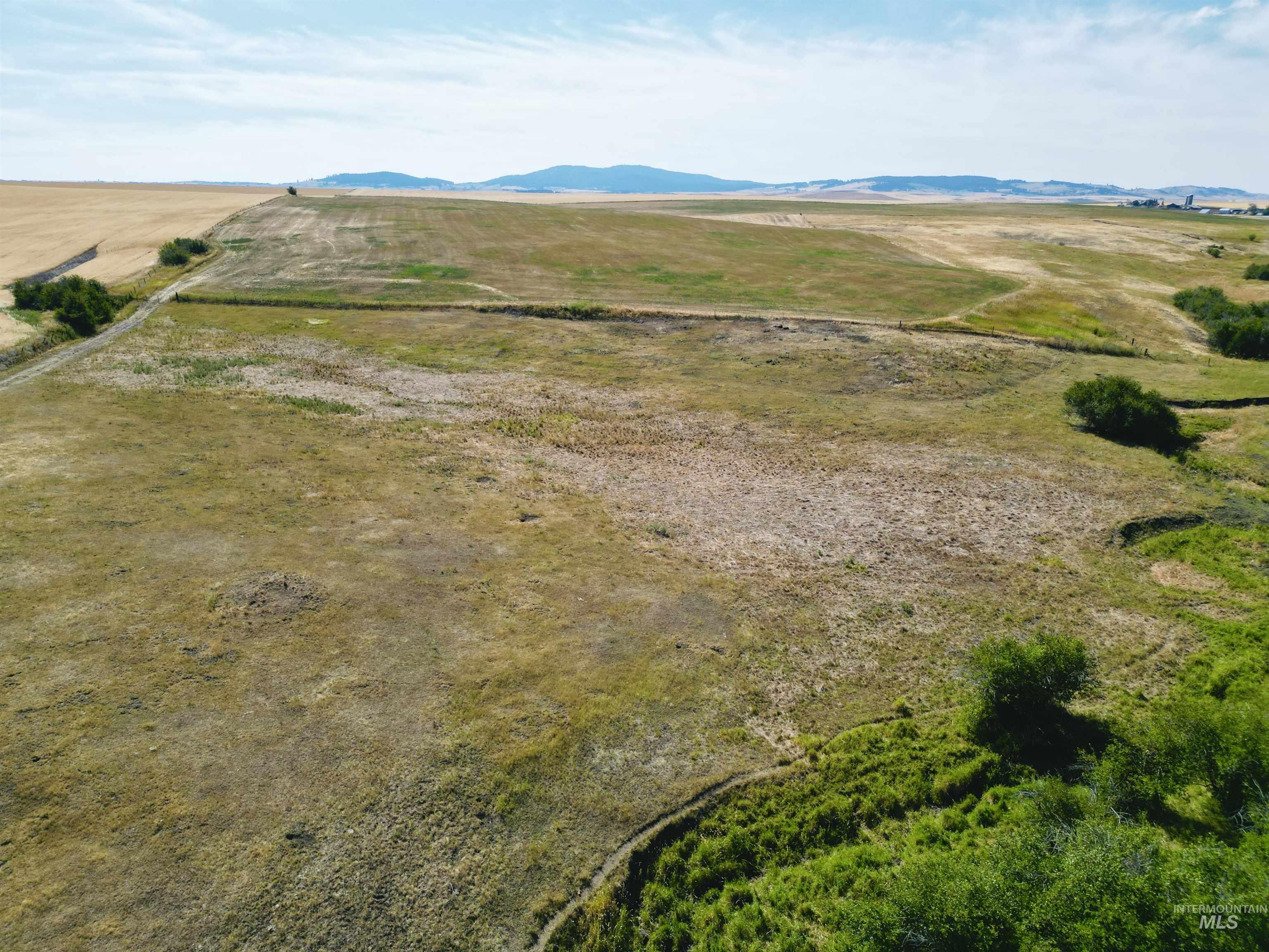 Tbd Wasem Road Grangeville, ID 83530 - Photo 7 of 12 Aerial overview of property's location with rural landscape and mountains