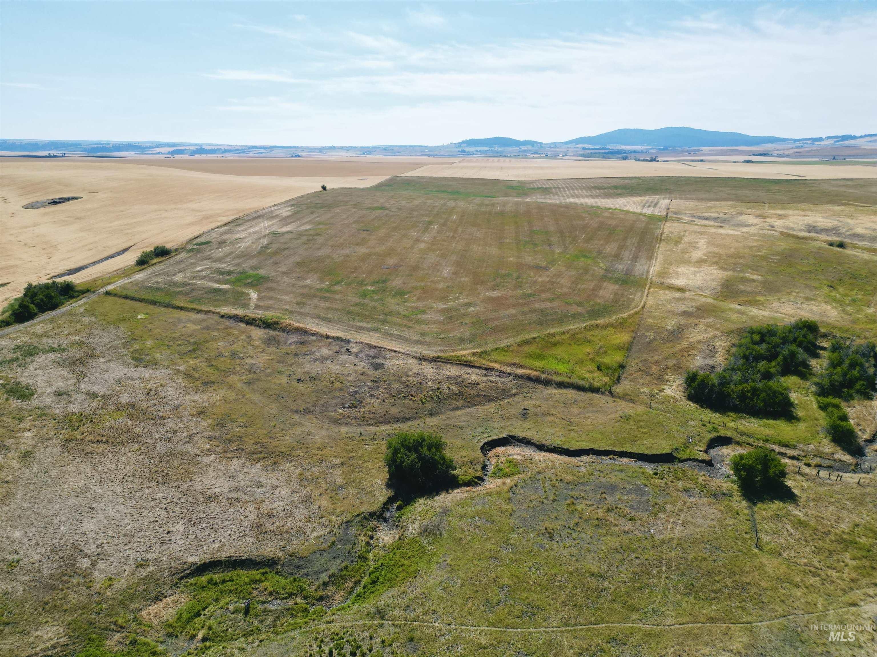 Tbd Wasem Road Grangeville, ID 83530 - Photo 8 of 12 Aerial overview of property's location with rural landscape and mountains