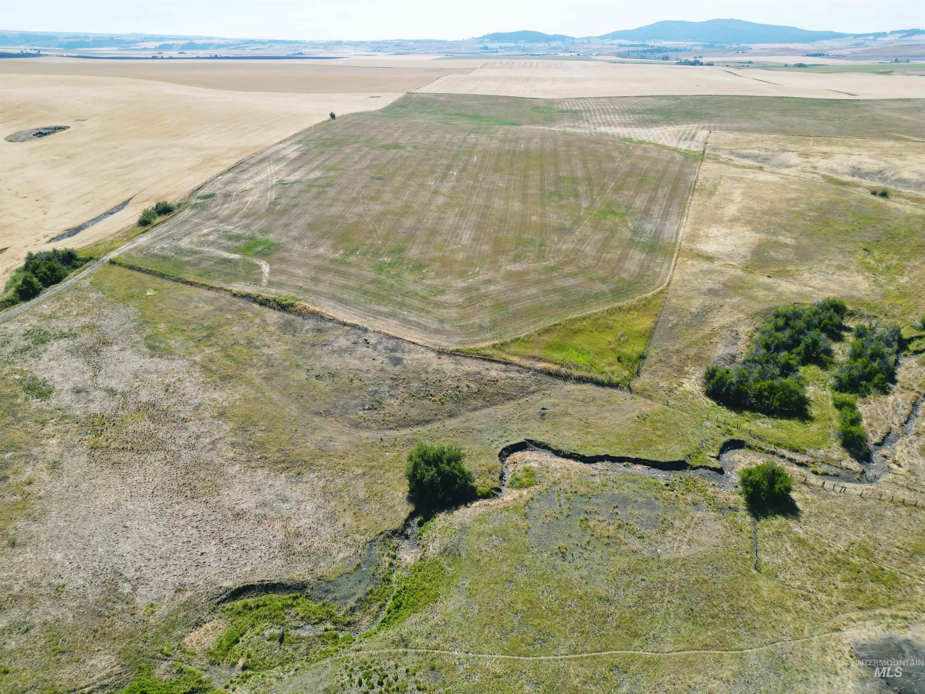 Tbd Wasem Road Grangeville, ID 83530 - Photo 10 of 12 Aerial view of property's location featuring rural landscape and a mountain backdrop