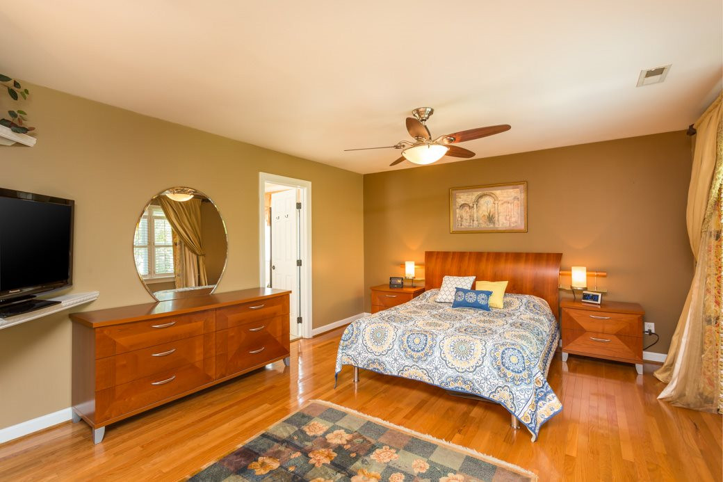 5215 Coffee Tree Drive Raleigh, NC 27613 - Photo 6 of 25 The huge master bedroom can easily fit a California King! Master Bedroom