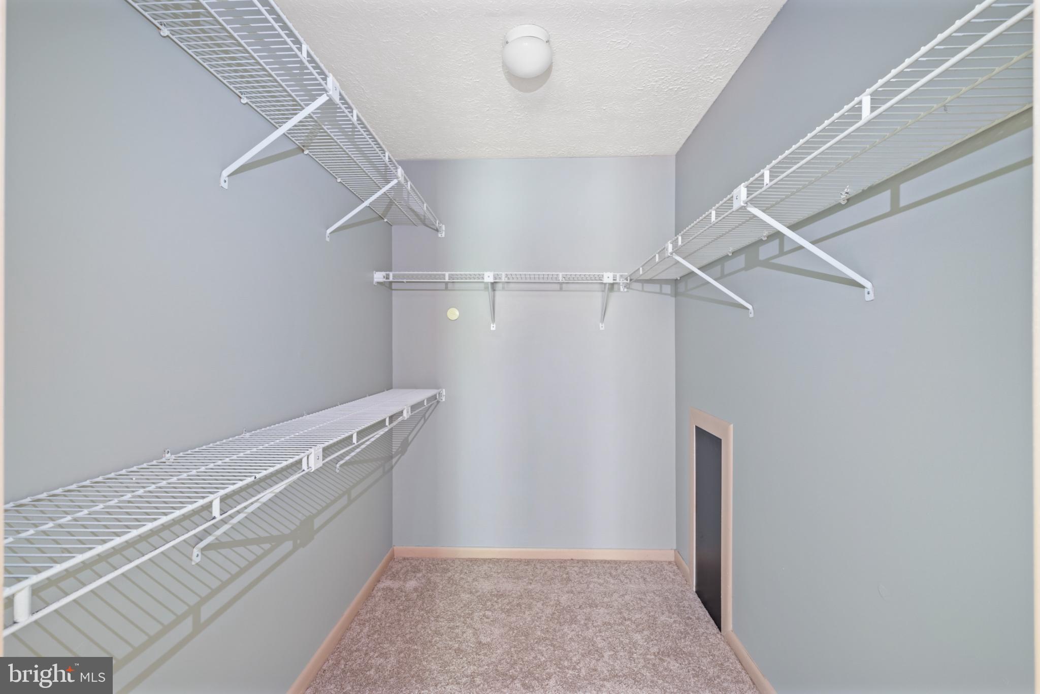 2201 Woodbox Lane, Unit 2201B Baltimore, MD 21209 - Photo 43 of 45 a view of an empty walk in closet