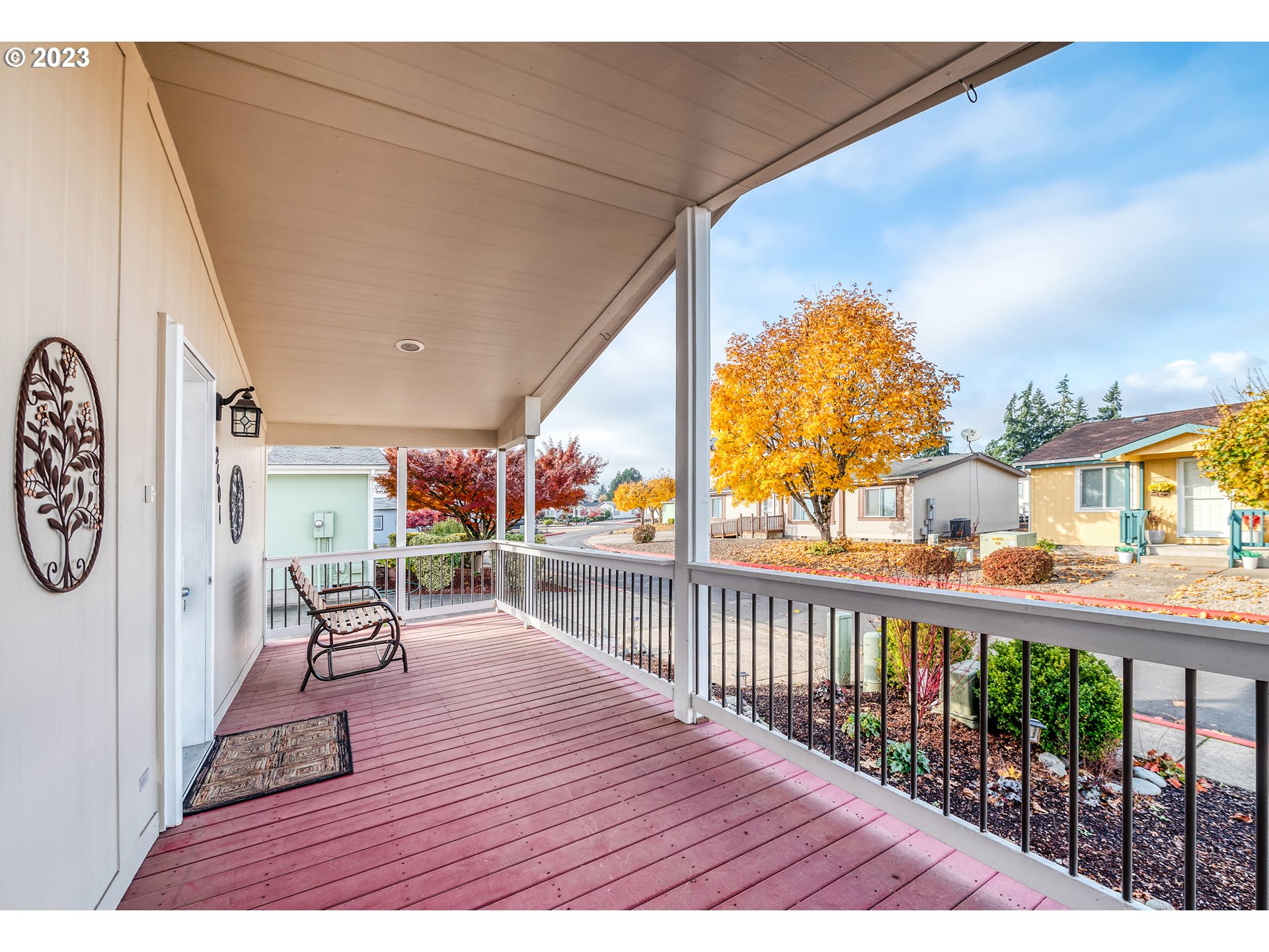 2601 Maia Loop Springfield, OR 97477 - Photo 3 of 29 a view of a balcony with furniture