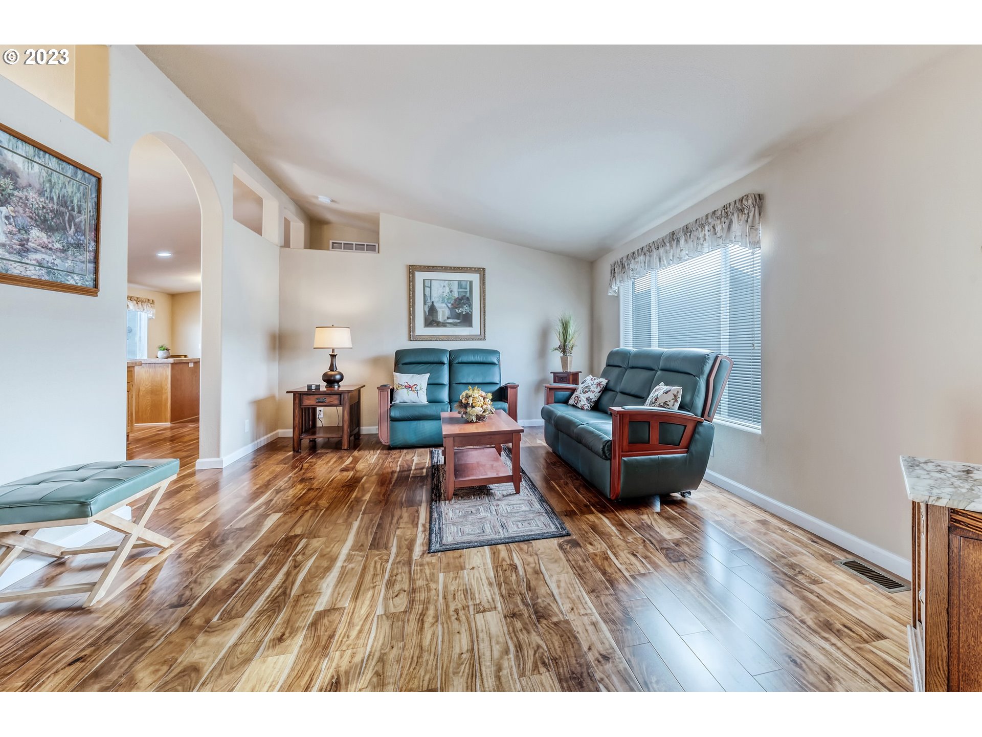 2601 Maia Loop Springfield, OR 97477 - Photo 5 of 29 a living room with furniture and a wooden floor