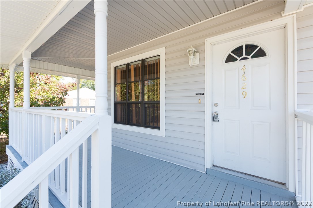 4629 Legion Road Hope Mills, NC 28348 - Photo 3 of 21 a view of front door and wooden floor