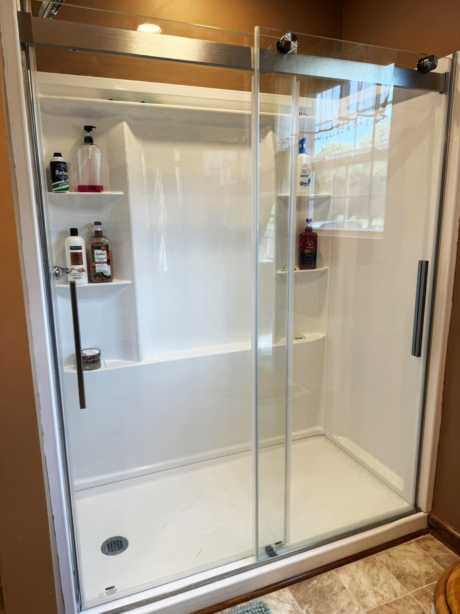 1410 Winston Road Irvine, KY 40336 - Photo 24 of 43 Low-step walk-in shower, safe, convenient, and ideal for all ages.