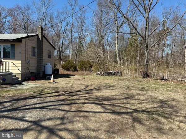 a backyard of a house