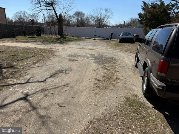 a backyard of a house