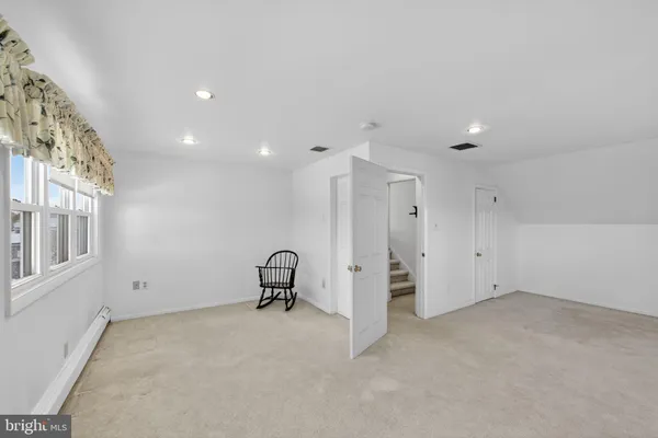 a view of empty room