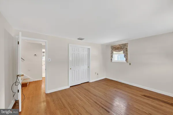 wooden floor in an empty room
