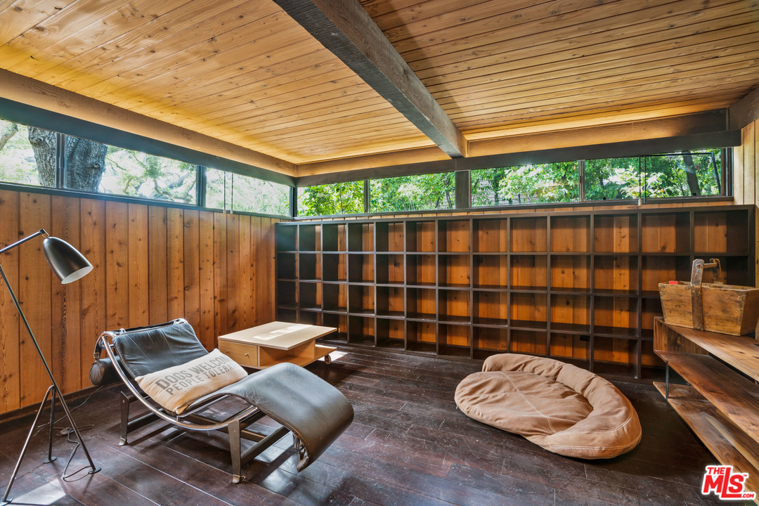 481 Cold Canyon Road Calabasas, CA 91302 - Photo 27 of 44 a backyard of a house with outdoor seating