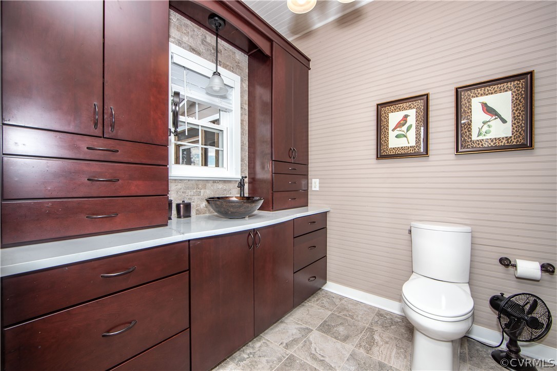 11772 Colemans Lake Road Ford, VA 23850 - Photo 19 of 46 Full Bath w/New Tile Shower, Floor, Counter & Sink