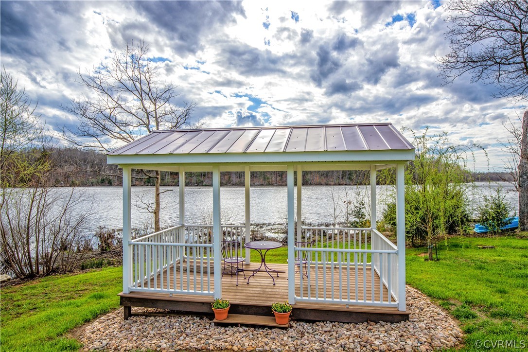 11772 Colemans Lake Road Ford, VA 23850 - Photo 34 of 46 New Gazebo