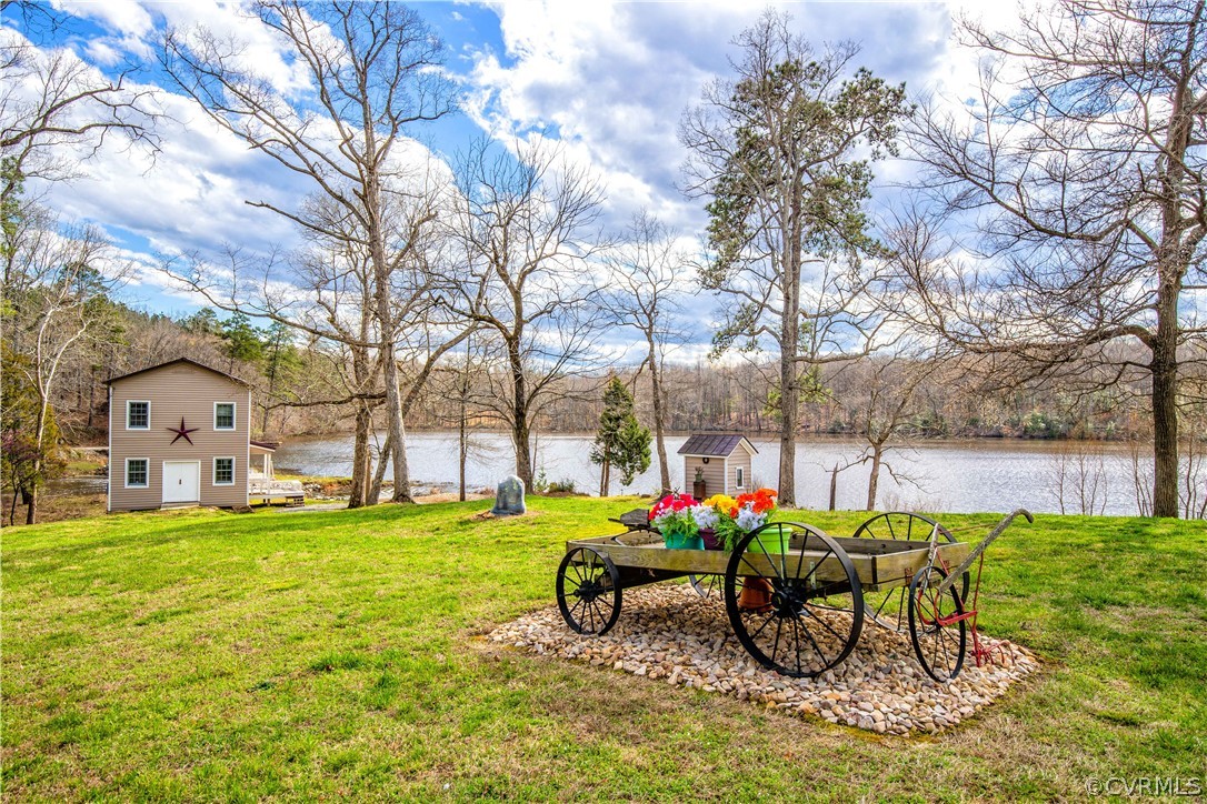 11772 Colemans Lake Road Ford, VA 23850 - Photo 5 of 46 View of Lake and Mill by the Dam