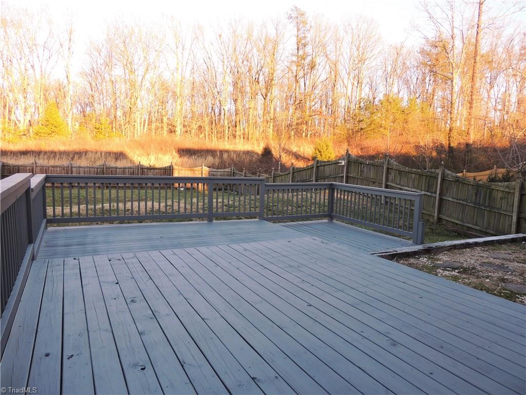 2124 Burton Run Road High Point, NC 27262 - Photo 27 of 29 Amazing deck with room for grilling or entertaining!