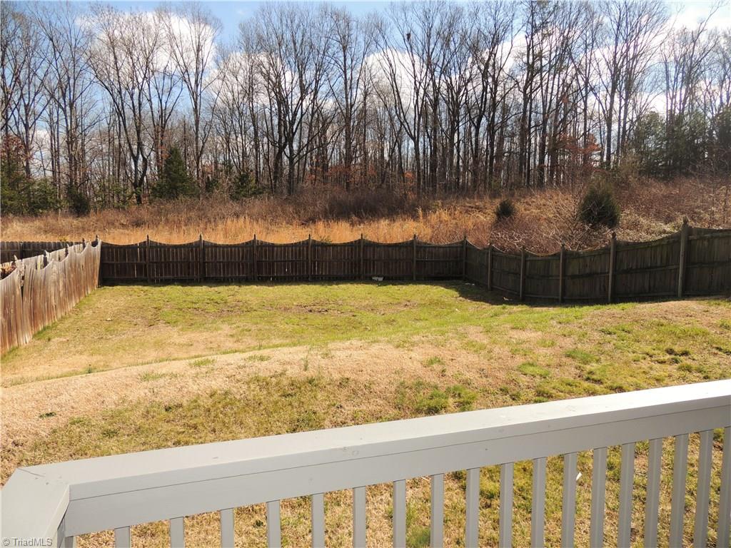 2124 Burton Run Road High Point, NC 27262 - Photo 29 of 29 Privacy fence surrounds the back yard. Yard is a blank canvas! Room for gardening or play!