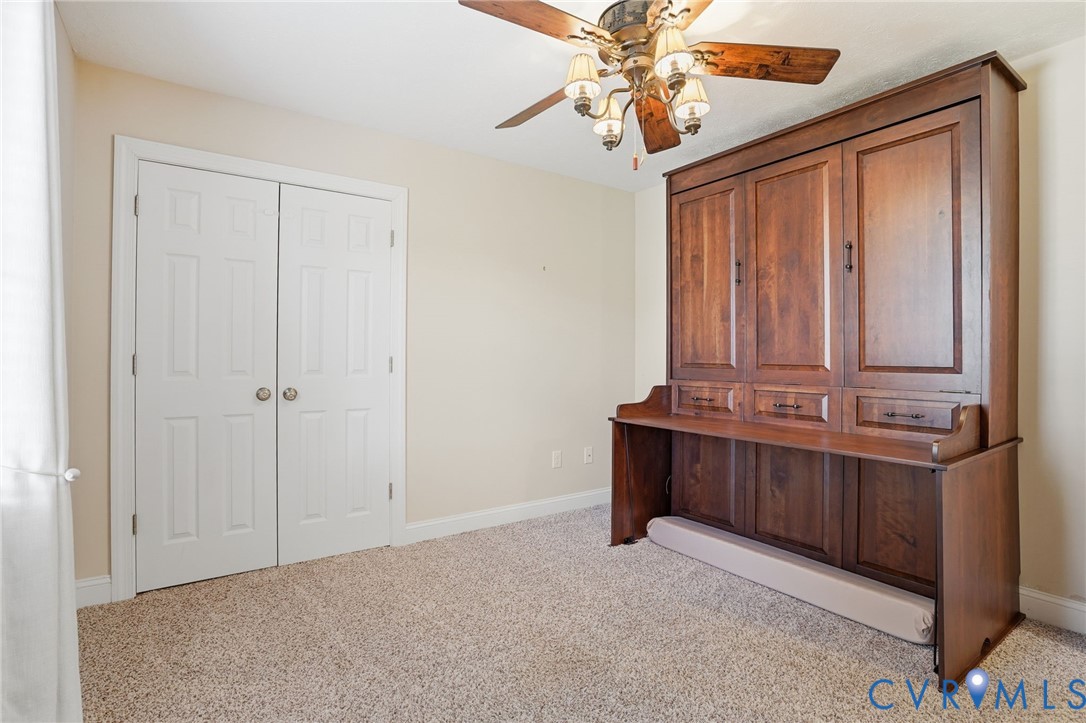 10326 Gould Hill Road Hanover, VA 23069 - Photo 27 of 43 Bedroom No. 3 With Cherry Wood Queen Size Murphy B