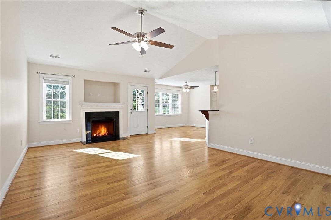 10326 Gould Hill Road Hanover, VA 23069 - Photo 6 of 43 Oak Wood Floors and Gas Fireplace