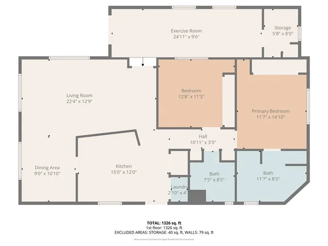 a picture of a wall with a white building