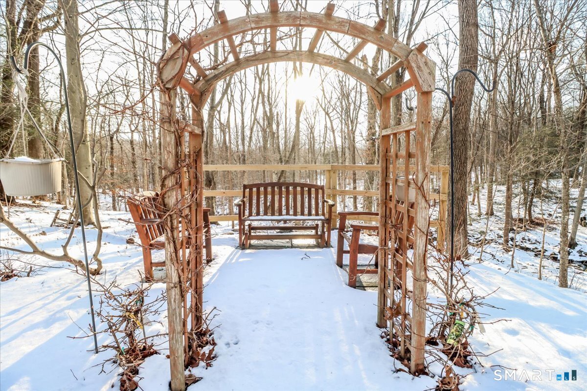 185 Quaker Farms Road Oxford, CT 06478 - Photo 33 of 40 a view of outdoor space with deck and patio