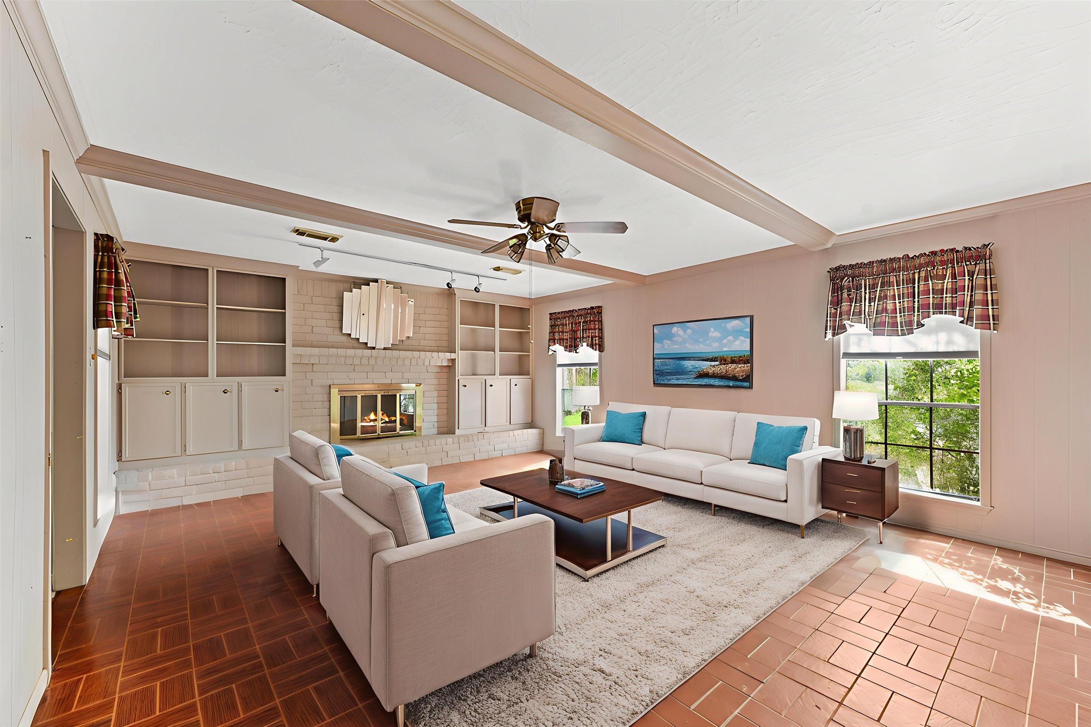 3930 Cypress Hill Drive Spring, TX 77388 - Photo 3 of 29 a living room with furniture and a large window