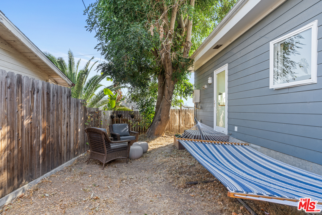 2275 Ewing Street Los Angeles, CA 90039 - Photo 18 of 19 a view of a backyard with sitting area