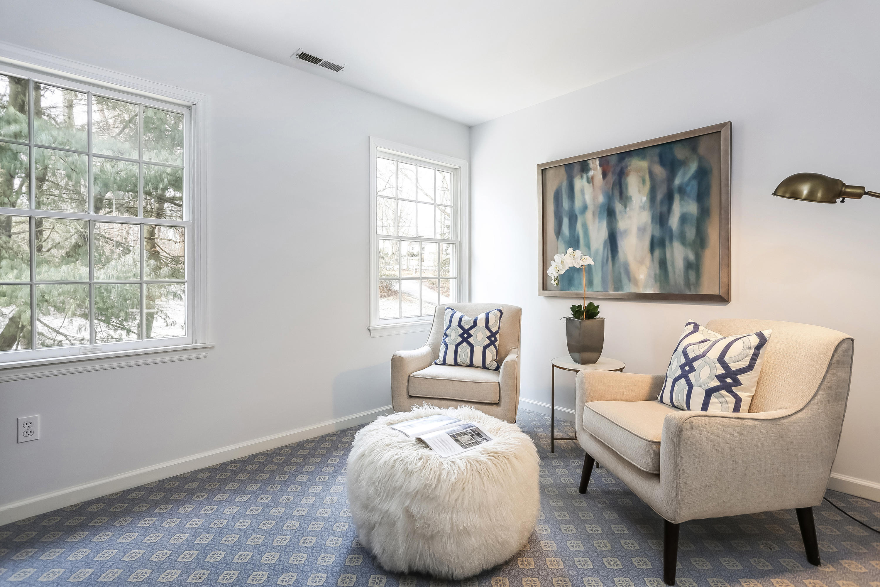 152 Marshall Ridge Road New Canaan, CT 06840 - Photo 22 of 34 a living room with furniture and a window