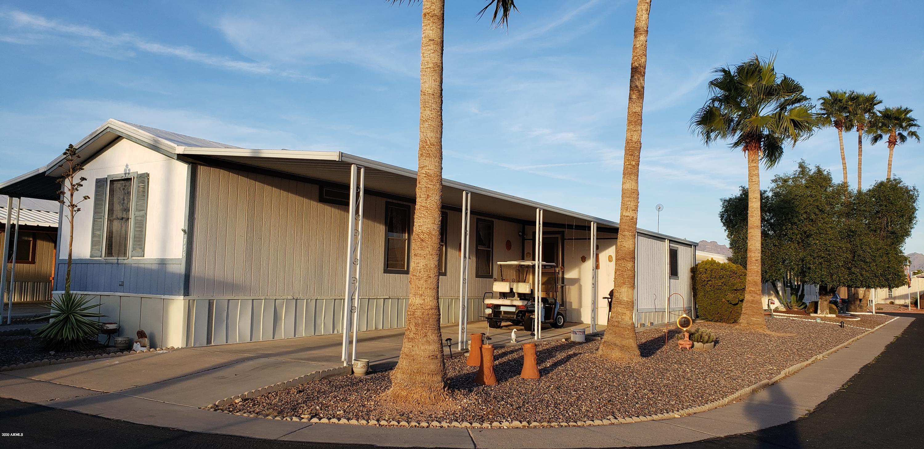 301 South Signal Butte Road, Unit 735 Apache Junction, AZ 85120 - Photo 1 of 27 a view of a house with a porch
