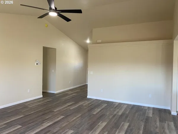 wooden floor in an empty room
