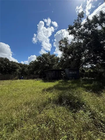 a view of a big yard