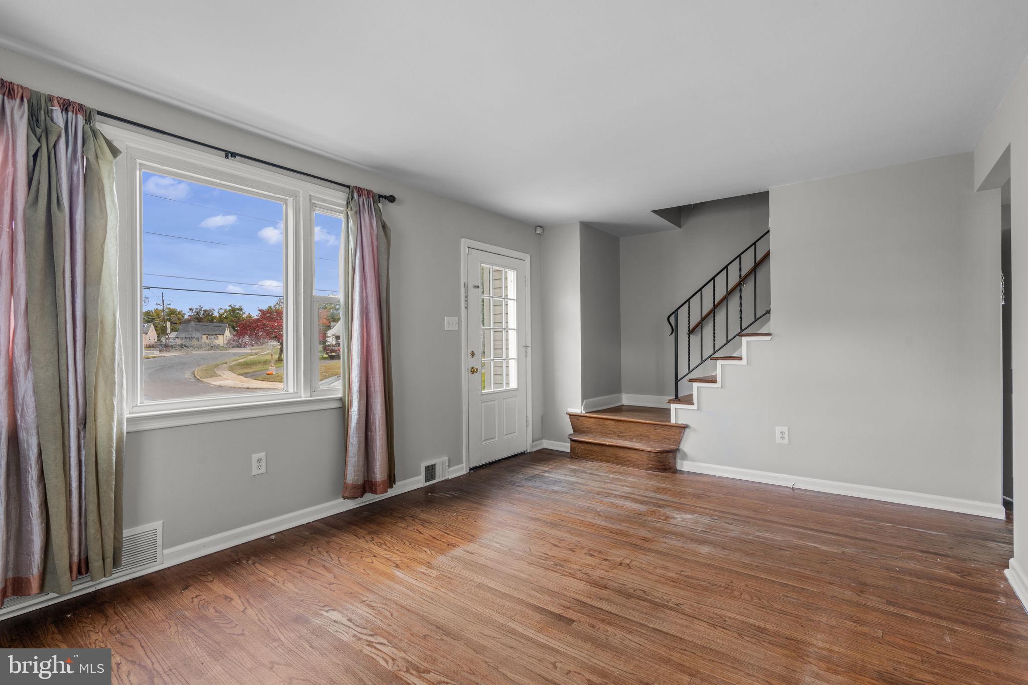 3 Cloverdale Road Blackwood, NJ 08012 - Photo 12 of 28 a view of empty room with wooden floor and fan