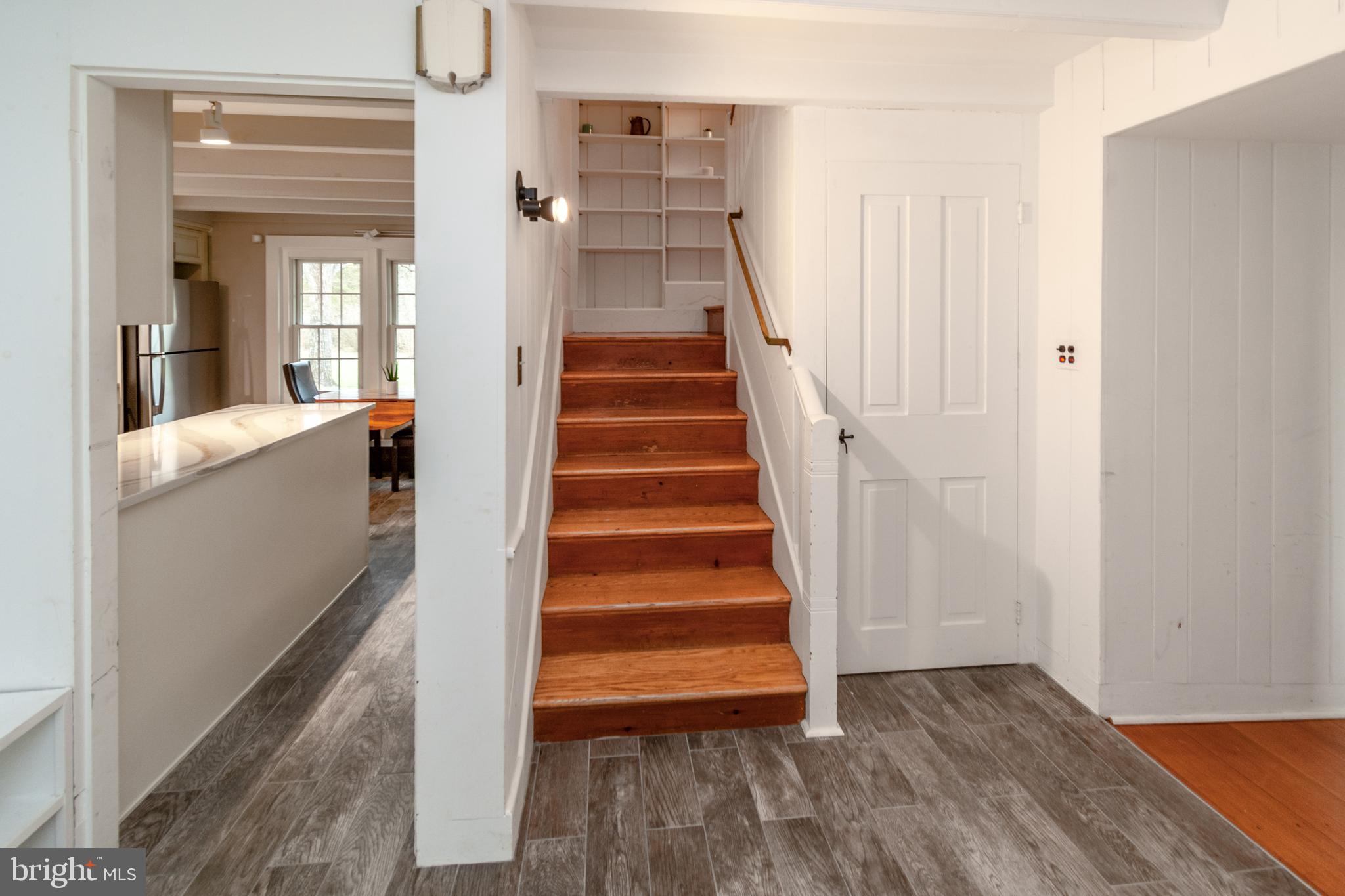 180 Municipal Road Pipersville, PA 18947 - Photo 19 of 60 a view of a hallway with wooden floor and entryway