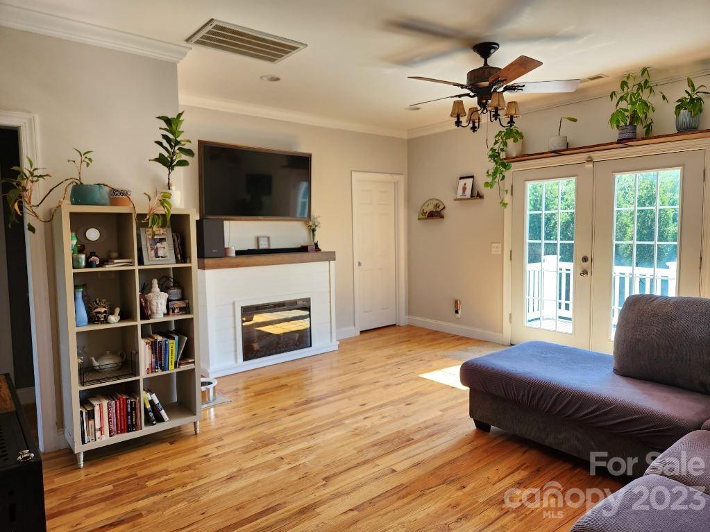 2326 Center Road Chester, SC 29706 - Photo 15 of 42 a living room with furniture fireplace and flat screen tv
