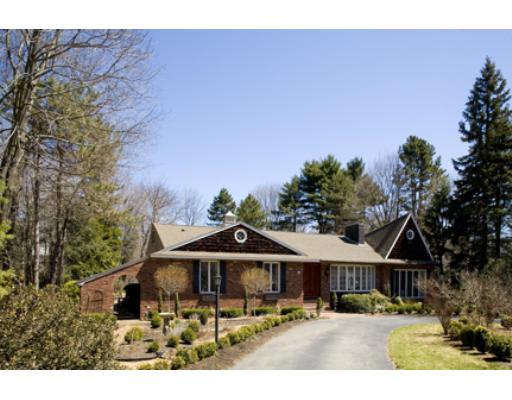 250 Ridgeway Road Weston, MA 02493 - Photo 4 of 20 a view of a house with a yard